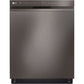 LG 24 in. Front Control Dishwasher with QuadWash and 3rd Rack in Black Stainless Steel (LDFN4542D)