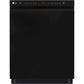 LG 24 in. Front Control Dishwasher with QuadWash and 3rd Rack in Smooth Black (LDFN4542B)