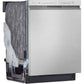 LG 24 in. Front Control Dishwasher with QuadWash in Stainless Steel (LDFN4542S)