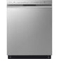 LG 24 in. Front Control Dishwasher with QuadWash in Stainless Steel (LDFN4542S)