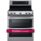 LG 30 in. Freestanding Electric Range with Double Oven in Stainless Steel 7.3 Cu.Ft. (LDE4413ST)
