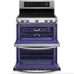 LG 30 in. Freestanding Electric Range with Double Oven in Stainless Steel 7.3 Cu.Ft. (LDE4413ST)