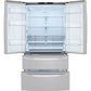 LG 36 in. 4-Door French Door Refrigerator in Stainless Steel 23 Cu. Ft. (LMWC23626S)
