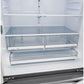 LG 36 in. 4-Door French Door Refrigerator in Stainless Steel 23 Cu. Ft. (LMWC23626S)
