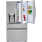LG 36 in. 4-Door French Door Refrigerator in Stainless Steel 23 Cu. Ft. (LRMDC2306S)