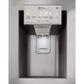 LG 36 in. Wi-Fi Enabled 3-Door French Door Refrigerator in Stainless Steel 22 Cu. Ft. (LFXS26973S)