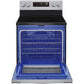 LG 30 in. 6.3-Cu. Ft. Electric Smart Range with EasyClean, Stainless Steel (LREL6321S)