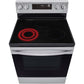 LG 30 in. 6.3-Cu. Ft. Electric Smart Range with EasyClean, Stainless Steel (LREL6321S)