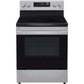 LG 30 in. 6.3-Cu. Ft. Electric Smart Range with EasyClean, Stainless Steel (LREL6321S)