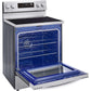 LG 30 in. 6.3-Cu. Ft. Electric Smart Range with EasyClean and AirFry Stainless Steel (LREL6323S)