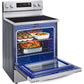 LG 30 in. 6.3-Cu. Ft. Electric Smart Range with EasyClean and AirFry Stainless Steel (LREL6323S)