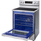 LG 30 in. 6.3-Cu. Ft. Electric Smart Range with EasyClean and AirFry Stainless Steel (LREL6323S)