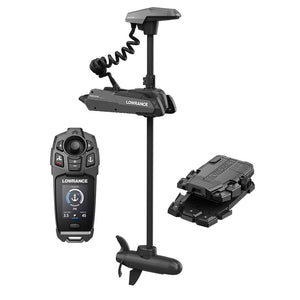 Lowrance Recon FW Trolling Motor - Includes Freesteer Joystick Remote, Wireless Foot Pedal and HDI Nosecone