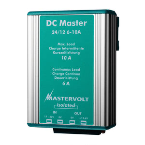 Mastervolt Converters & Reducers - DC/DC Master Series - 24VDC Input - 12VDC Ouput - (6 Amp)