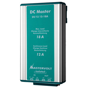 Mastervolt Converters & Reducers - DC/DC Master Series - 24VDC Input - 12VDC Ouput - (12 Amp)