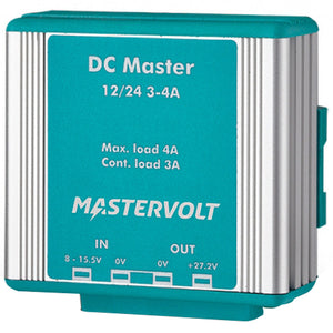 Mastervolt Converters & Reducers - DC/DC Master Series - 12VDC Input - 24VDC Ouput - (3 Amp)