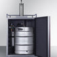 Summit SBC682PNR 24" Wide Built-in Kegerator (panel Not Included)