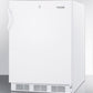 Summit CT66LWADA 24" Wide Refrigerator-freezer, ADA Compliant