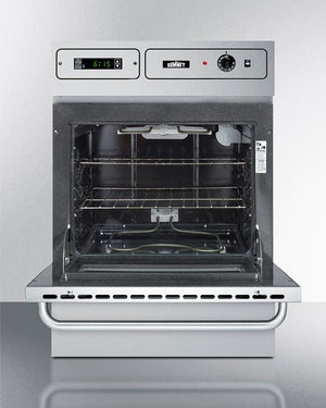 Summit TEM755BKW 24" Wide Electric Wall Oven, 115v