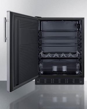 Summit FF708BLSSADALHD 24" Wide All-refrigerator, ADA Compliant