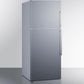 Summit FF1513SSLHD 28" Wide Top Mount Refrigerator-freezer