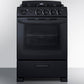 Summit RG2402B 24" Wide Gas Range
