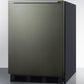 Summit CT663BKBIKSHHADA 24" Wide Built-in Refrigerator-freezer, ADA Compliant