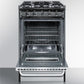 Summit 20" Wide Gas Range
