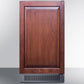 Summit BIM182ADAIF 18" Wide Clear Icemaker, ADA Compliant (panel Not Included)