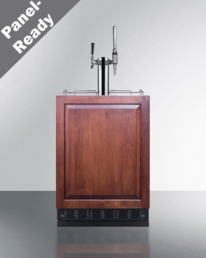 Summit SBC7BRSIFCM2LHD 24" Wide Cold Brew/nitro Kegerator (panel Not Included)