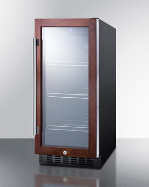 Summit SCR1536BGPNR 15" Wide Built-in Beverage Center (panel Not Included)