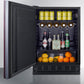 Summit FF708BLSSRSIFLHD 24" Wide All-refrigerator (panel Not Included)