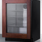 Summit ASDG2411PNR 24" Wide Built-in Beverage Center, ADA Compliant (panel Not Included)