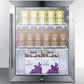 Summit SCR314LCSS Compact Beverage Center