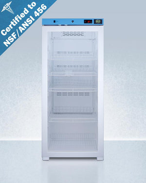 Summit ACR1012GNSF456LHD 24" Wide Upright Medical Refrigerator, Certified To Nsf/ansi 456 Vaccine Storage Standard