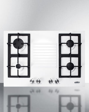 Summit GC431W 30" Wide 4-burner Gas Cooktop