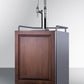Summit SBC682PNRNCFTWIN 24" Wide Built-in Nitro Coffee Kegerator (panel Not Included)