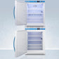 Summit ARS6PVAFZ5PVBIADASTACKLHD 24" Wide Performance Series All-refrigerator/all-freezer Combination