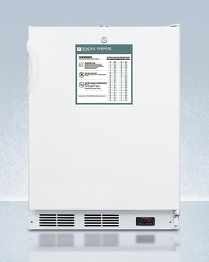 Summit VT65MLBIADAGP 24" Wide Built-in All-freezer, ADA Compliant