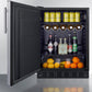 Summit FF708BLSSADALHD 24" Wide All-refrigerator, ADA Compliant