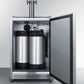 Summit SBC695OSCFTWIN 24" Wide Built-in Outdoor Cold Brew Coffee Kegerator