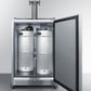 Summit SBC695OSTWIN 24" Wide Built-in Outdoor Kegerator