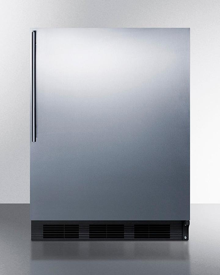Summit AL752BKSSHV 24" Wide All-refrigerator, ADA Compliant
