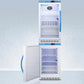 Summit ARG31PVBIADAAFZ2PVBIADASTACKLHD 20" Wide Performance Series All-refrigerator/all-freezer Combination