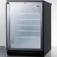Summit SCR600BGLSH 24" Wide Beverage Center