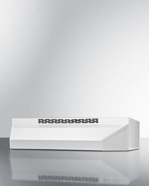 Summit ADAH1620W 20" Under Cabinet Convertible Range Hood, ADA Compliant