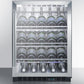 Summit SCR610BLCH 24" Wide Single Zone Built-in Commercial Wine Cellar