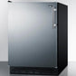 Summit FF708BLSSADALHD 24" Wide All-refrigerator, ADA Compliant
