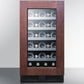 Summit CL18WCPNR 18" Wide Built-in Wine Cellar (panel Not Included)