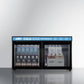 Summit SCR3502D 36" Wide Back Bar Beverage Center, Shallow Depth